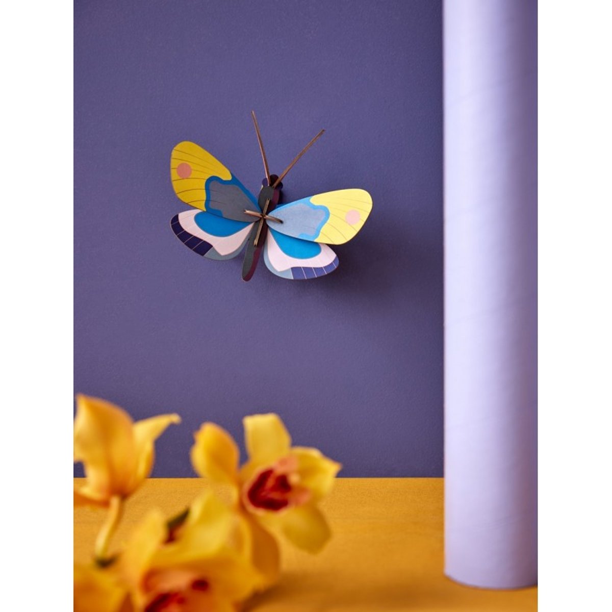 Papillon en carton Monarque multicolore, STUDIO ROOF