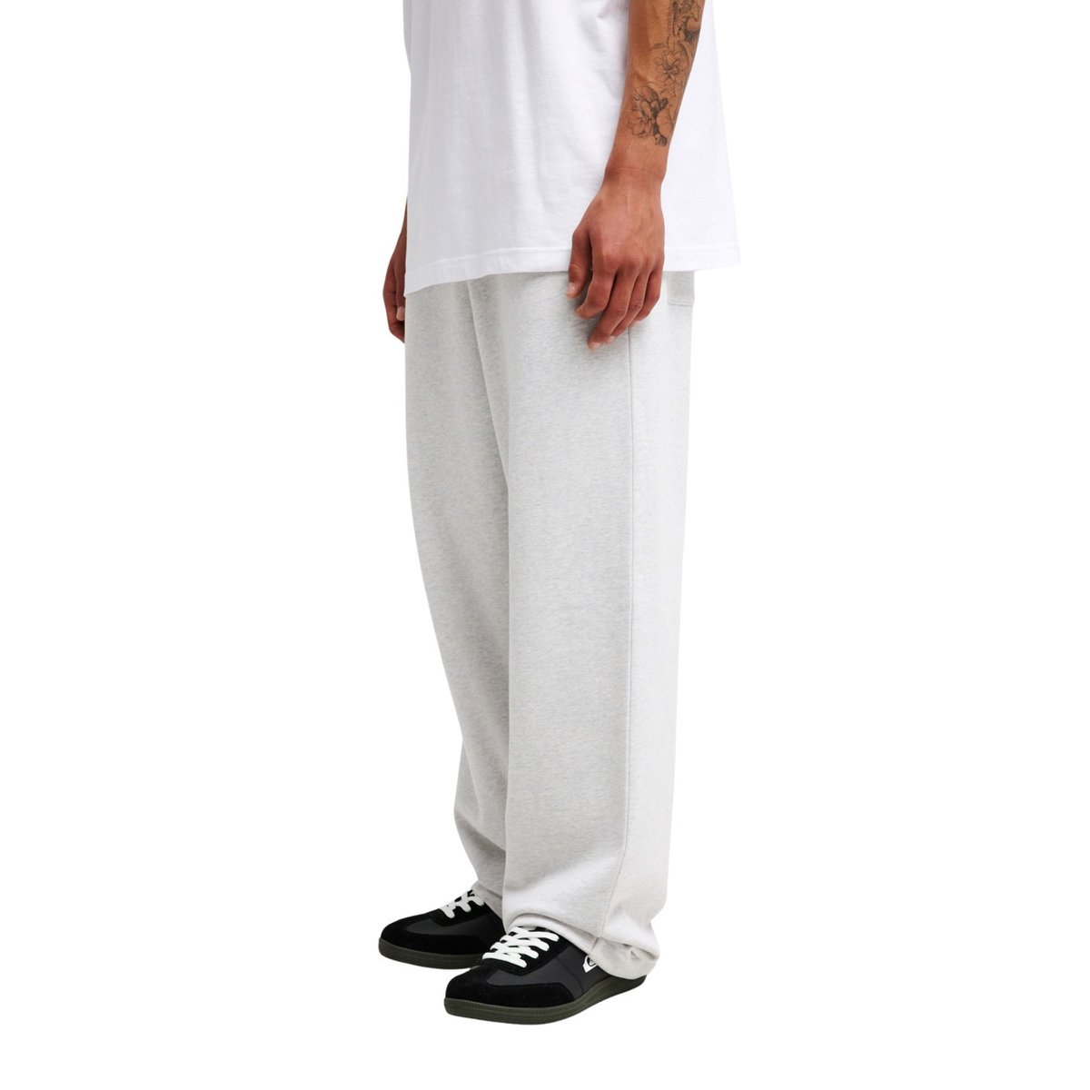 Pantalon de jogging JAWS BAGGY gris light grey heather, QUIKSILVER