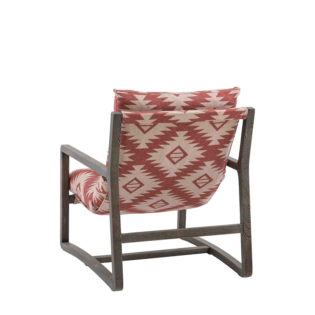 Beverly Ash Wood Lounge Chair multi-coloured red, ÉDITÉ