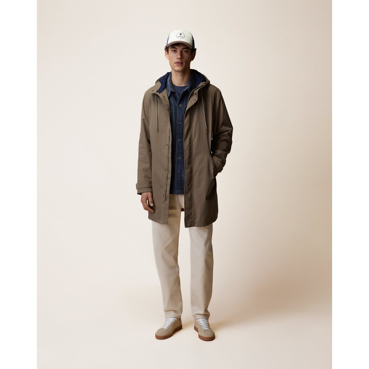 Veste taupe, FAGUO