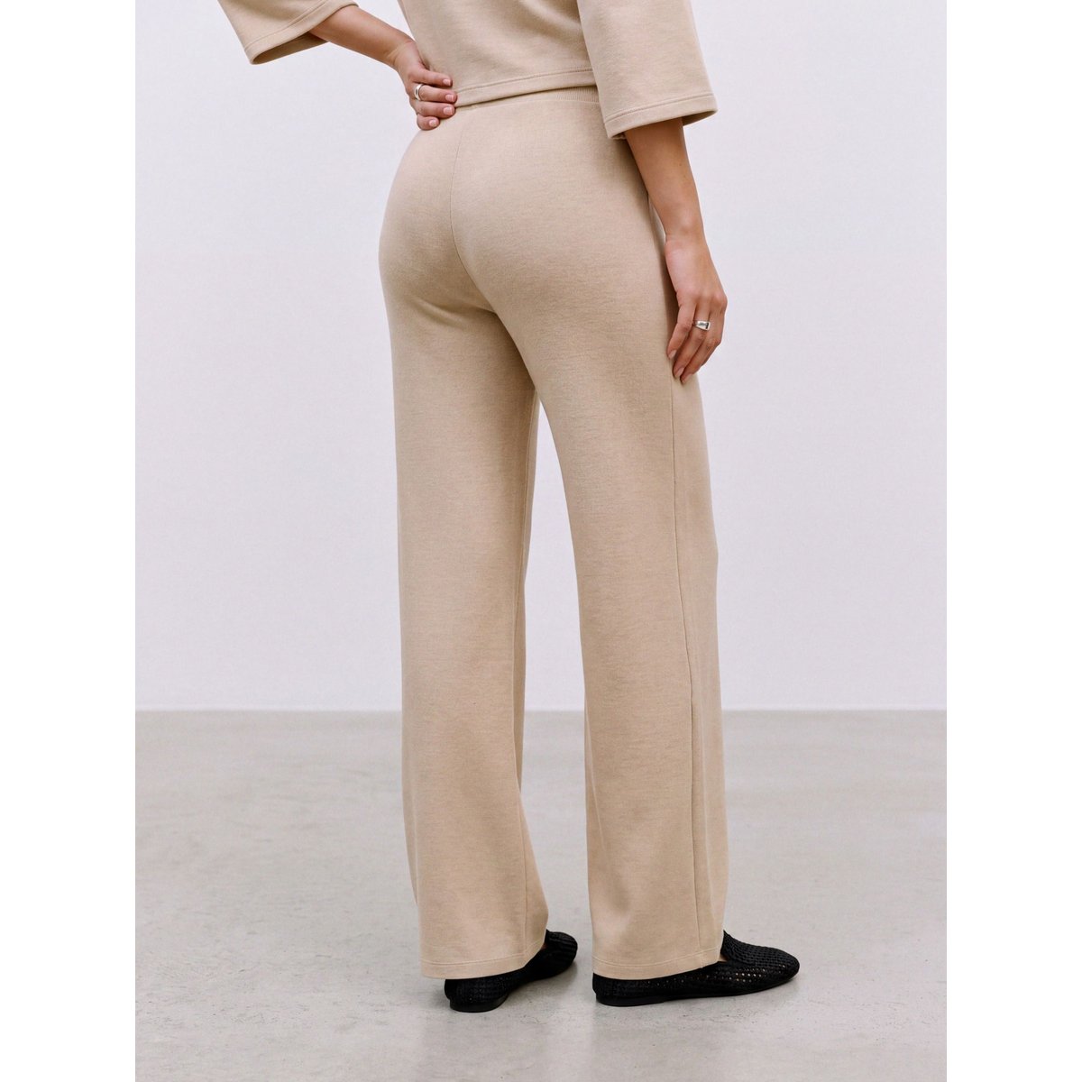 Pantalon À Jambe Large beige - island fossil, MAMA LICIOUS