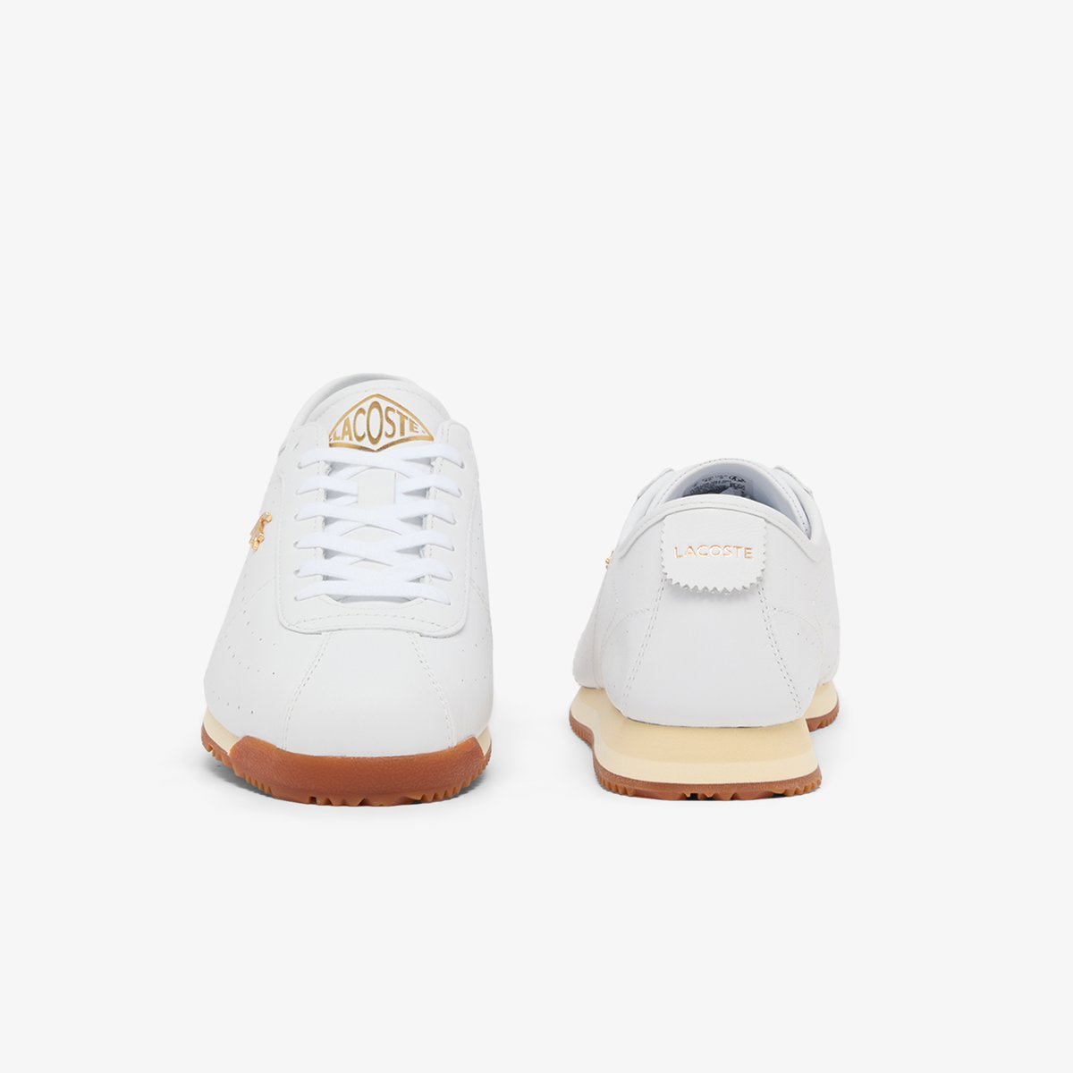 Sneakers Club-Low homme en cuir blanc-y37, LACOSTE