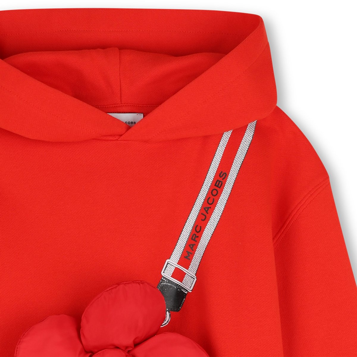 Sweat à capuche pop red, MARC JACOBS