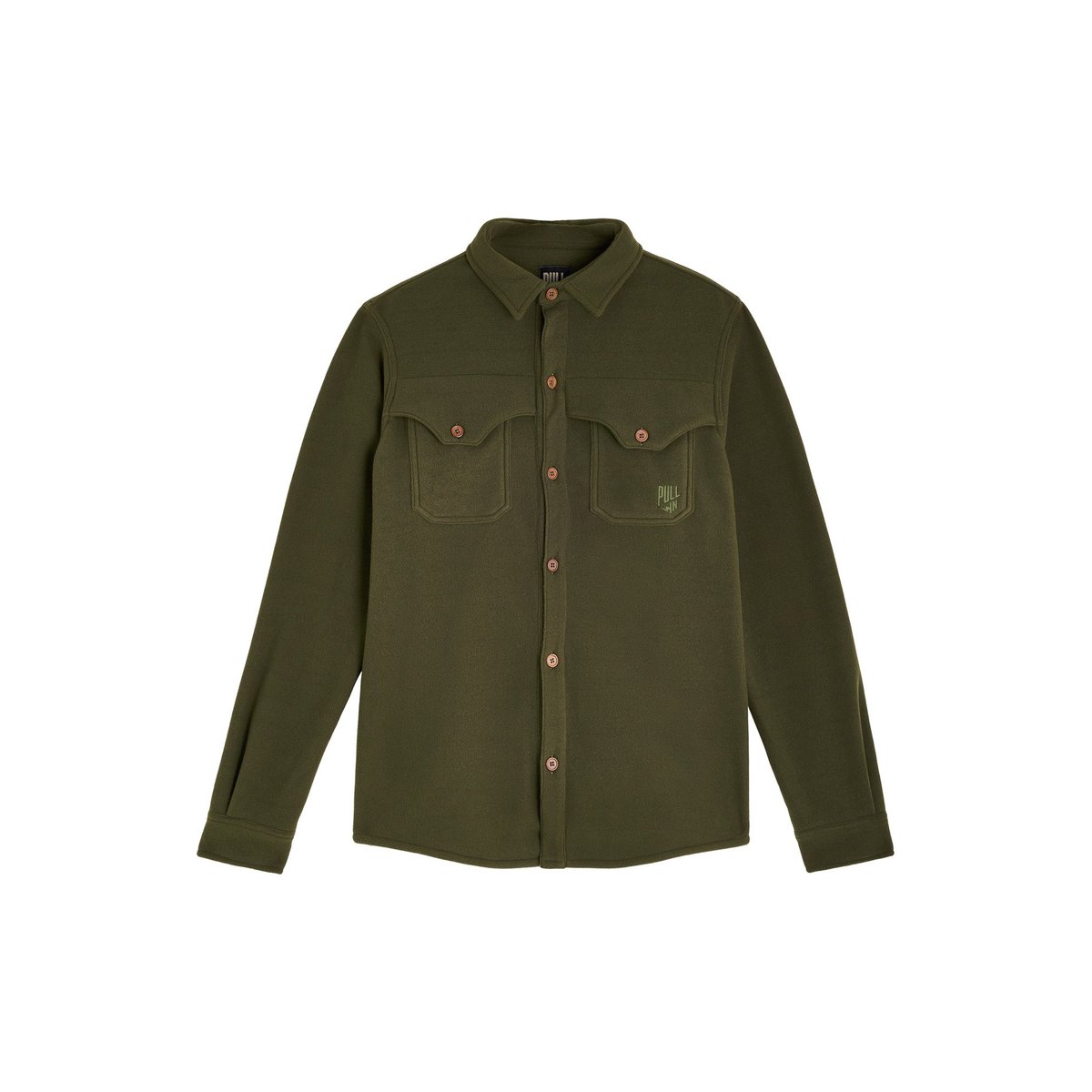 SURCHEMISE POLAIRE KAKI vert, PULLIN