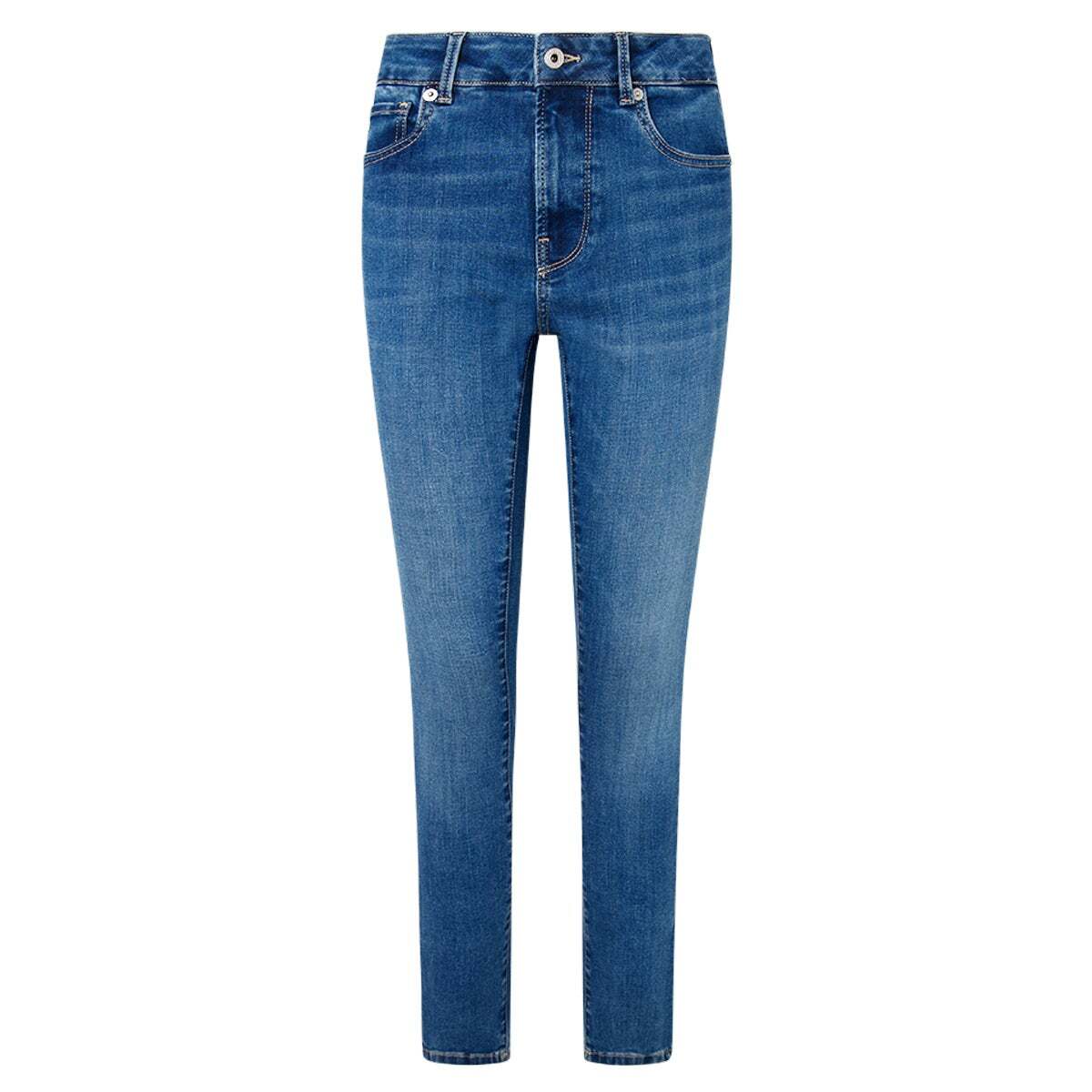 Jean Coupe Skinny, Taille Moyenne - Regent medium blue wiser wash, PEPE JEANS