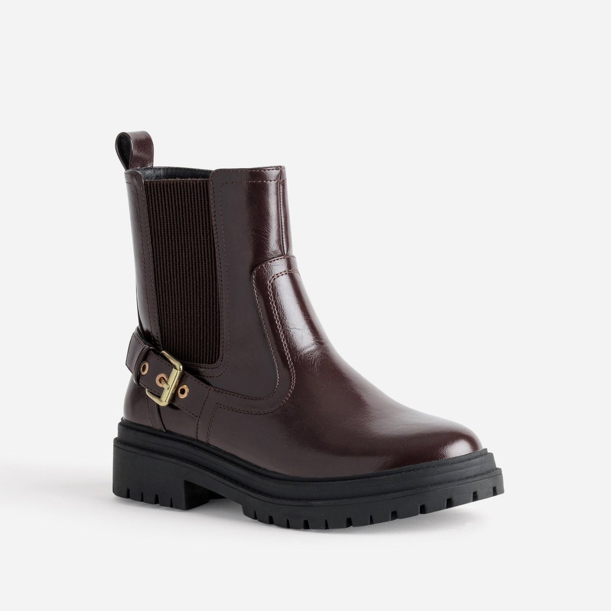 Boots LENITA bordeaux, TEXTO