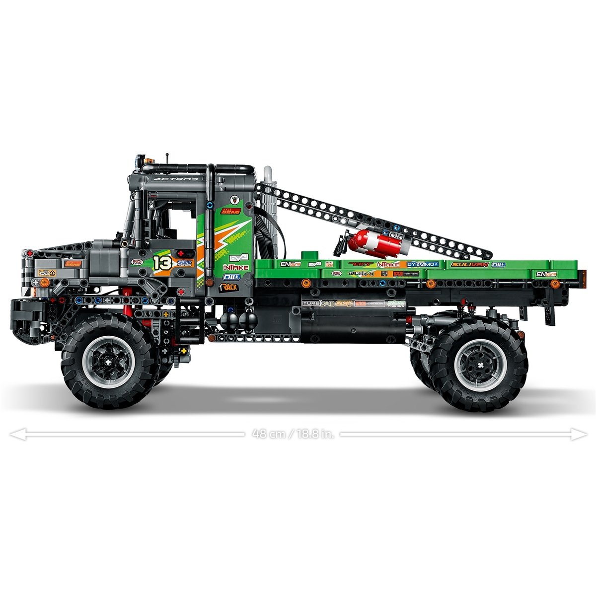 Technic Le camion d'essai 4x4 Mercedes-Benz Zetros multicolore, LEGO