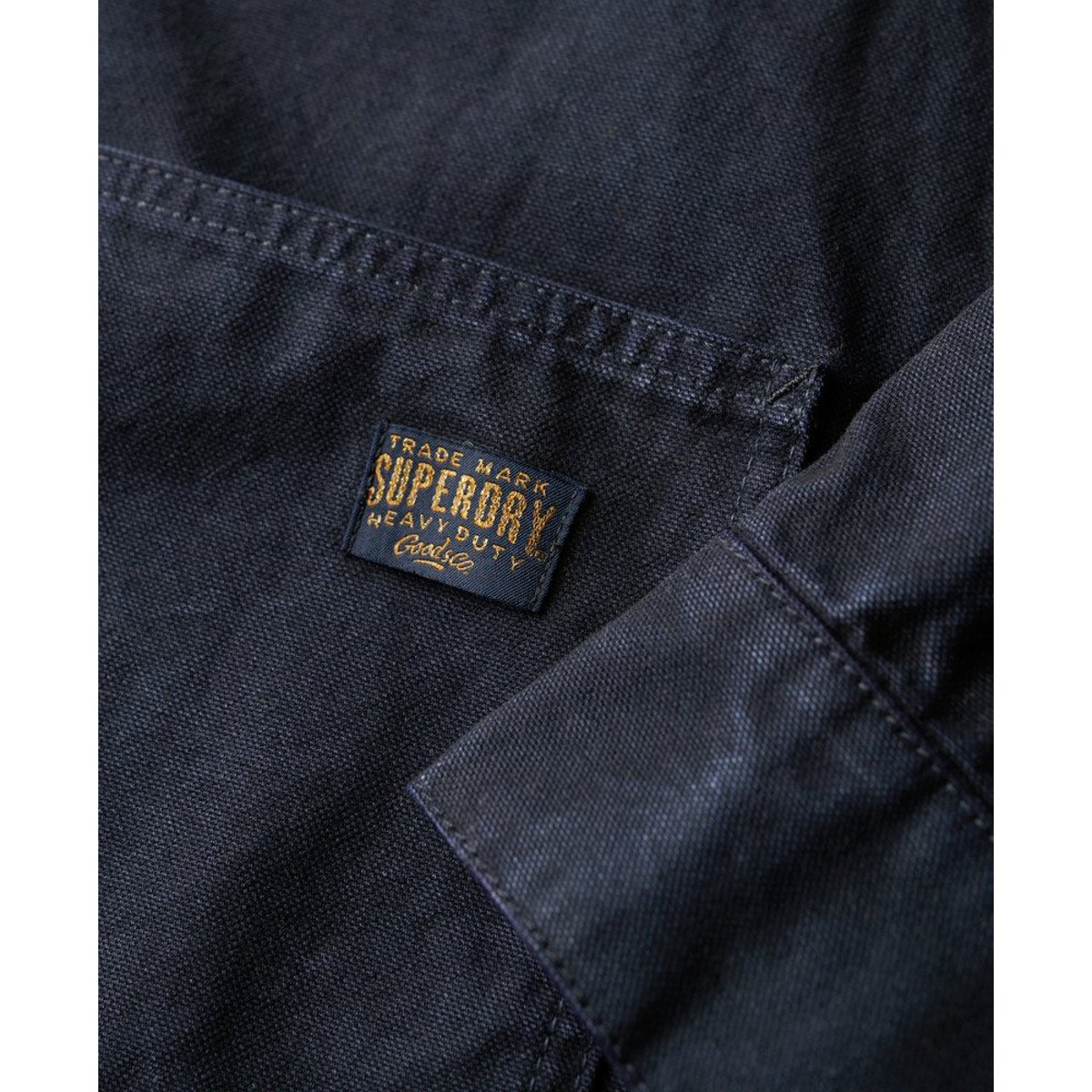 Veste en toile Chore bleu marine éclipse, SUPERDRY