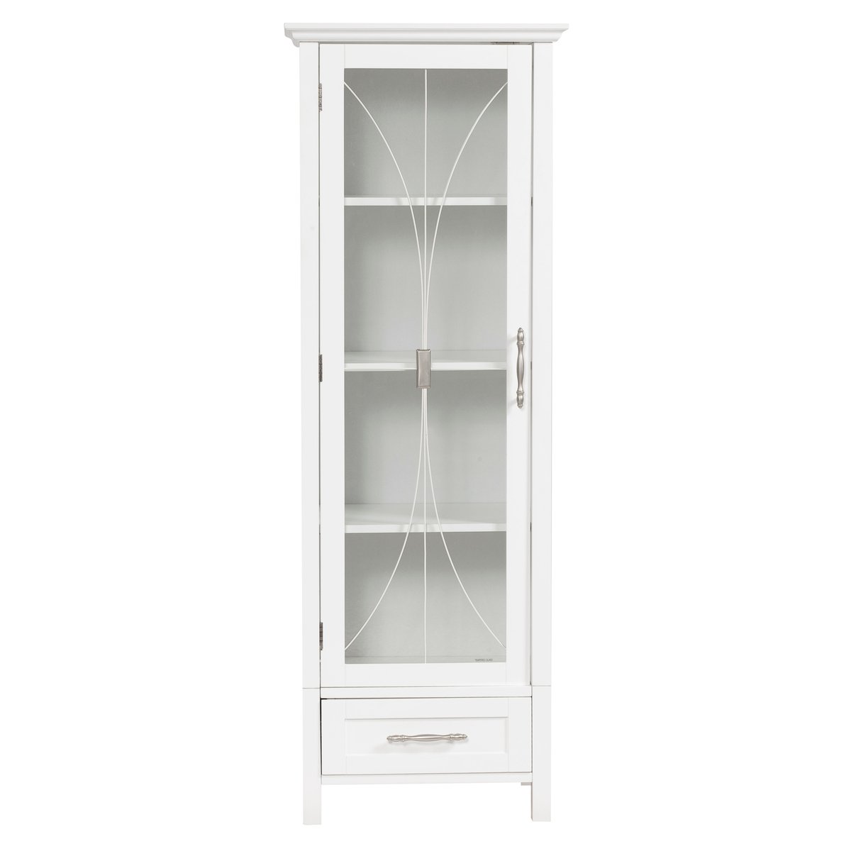 Armoire Toilette Porte DELANEY blanc, TEAMSON HOME