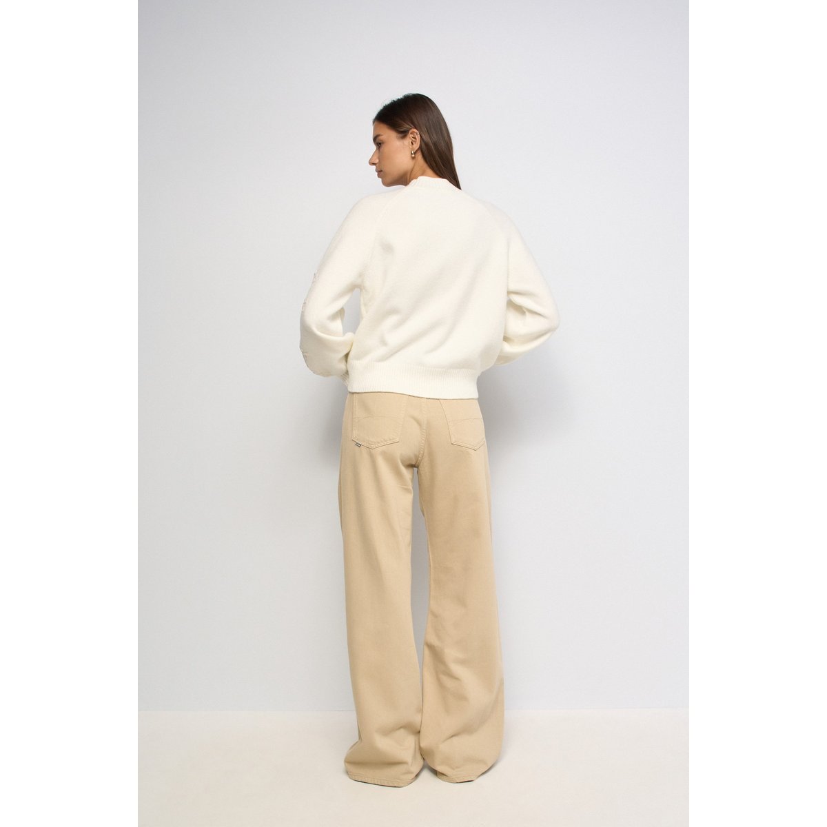 PULL EN MAILLE AVEC DENTELLE noir, SALSA JEANS