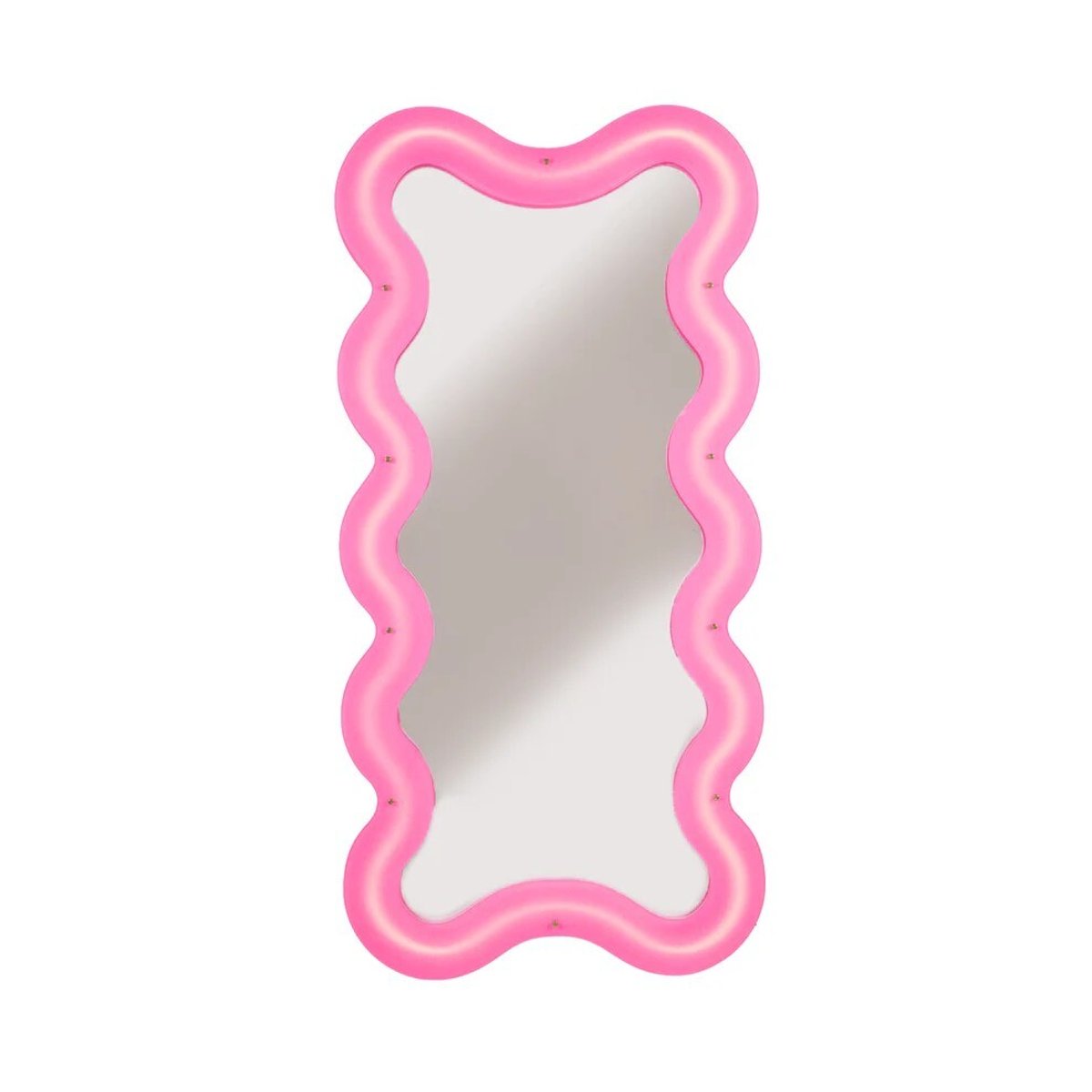 Miroir 185 x 90 cm SUPERCURVE rose, SELETTI