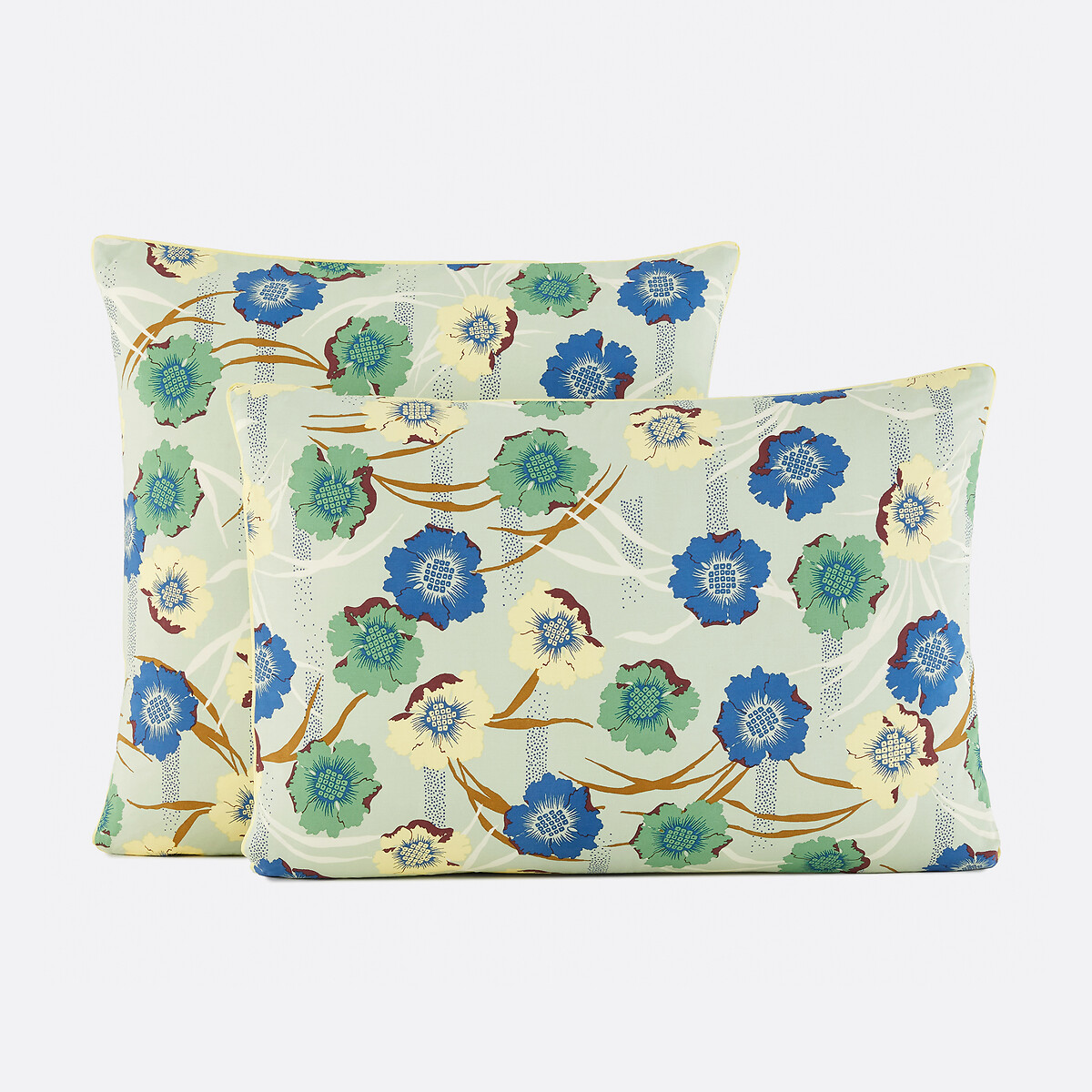 Taie d'oreiller en percale de coton, imprimé fleurs, MOWAN imprimé, LA REDOUTE INTERIEURS