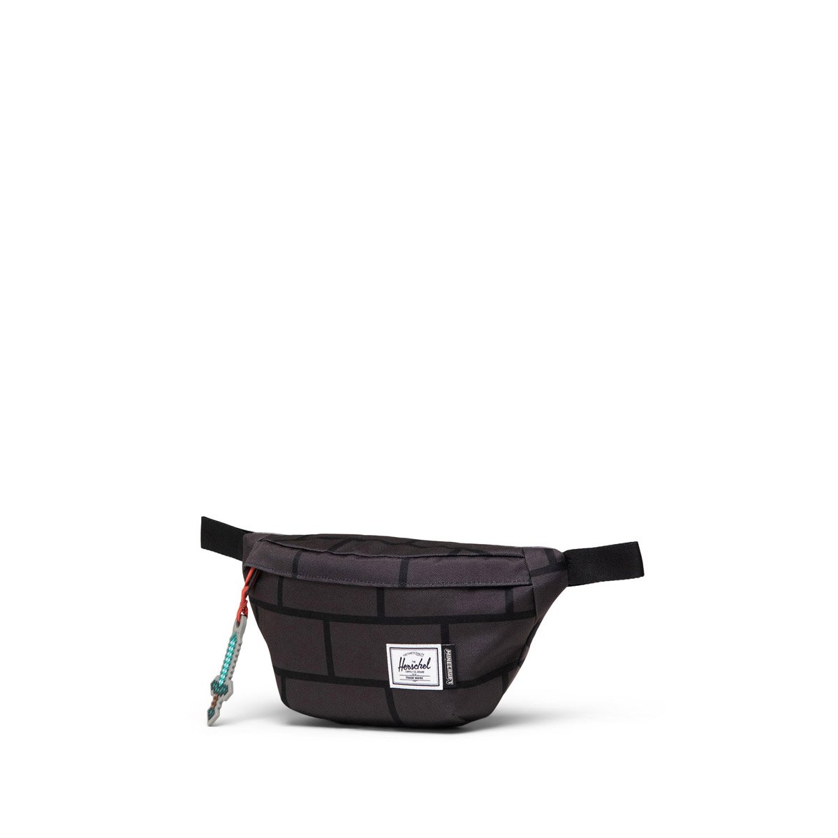 Sac banane en matières recyclées MINECRAFT CLASSIC noir, HERSCHEL