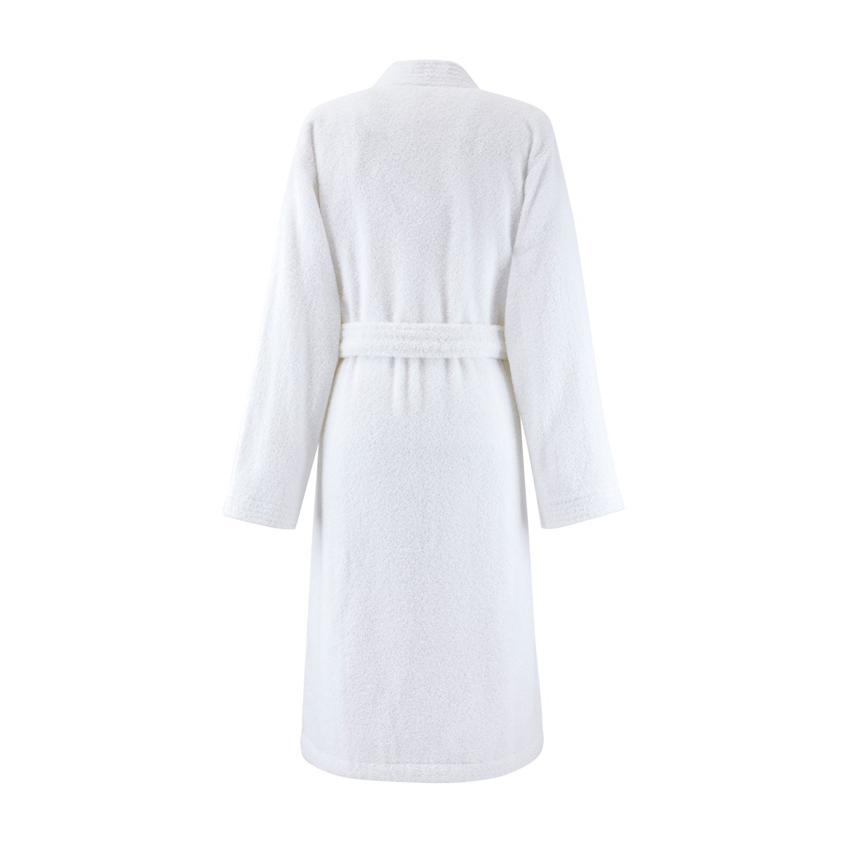 Peignoir de bain en coton, L LECROCO blanc, LACOSTE HOME