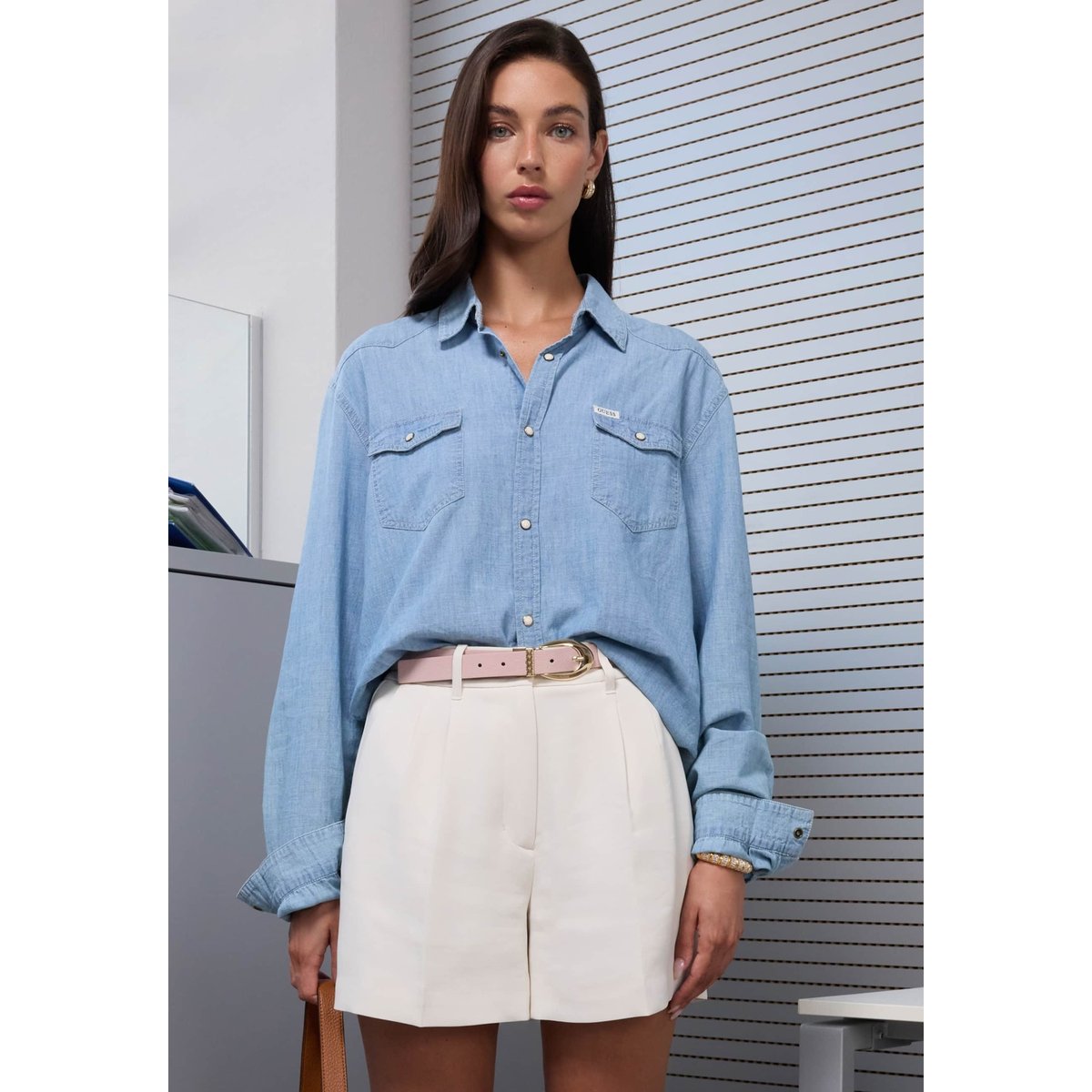 The Perfect Shorts crème, GUESS
