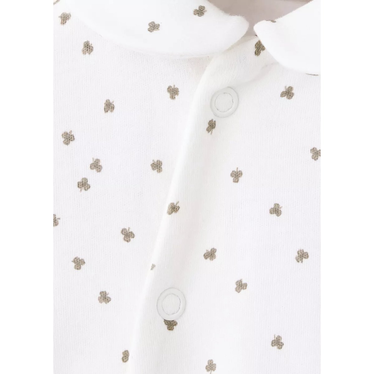 Pyjama long imprimé blanc cassé, MANGO BABY
