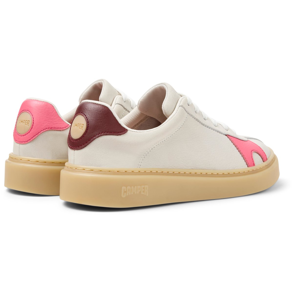 Baskets Runner Twentyfive Twins Smooth Leather blanc naturel 1, CAMPER