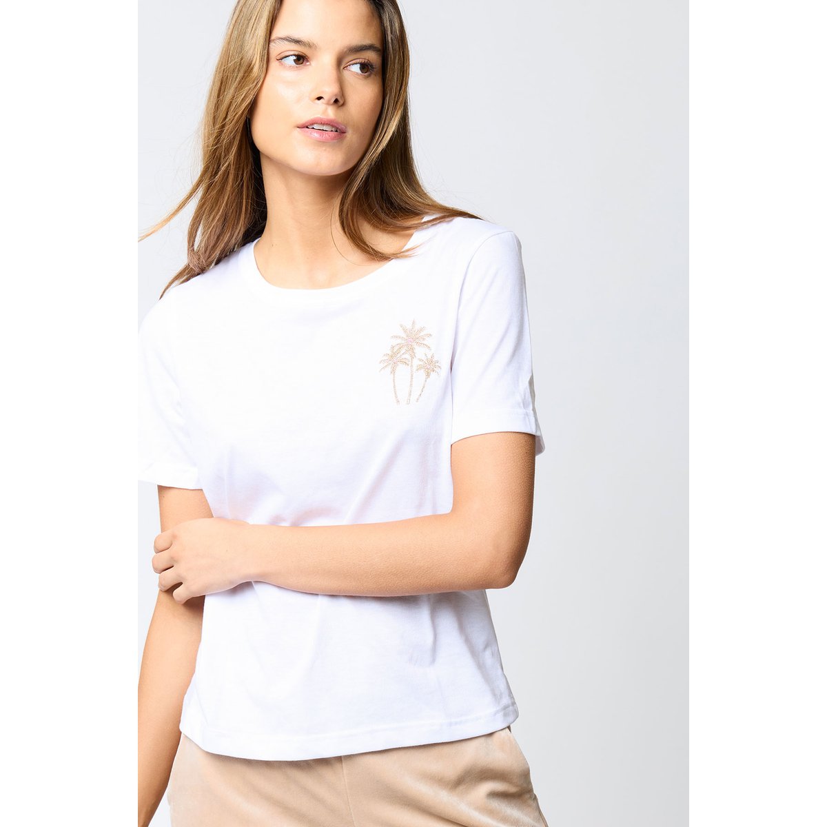 Tshirt Wakey - JOLLYTEE blanc, BANANA MOON
