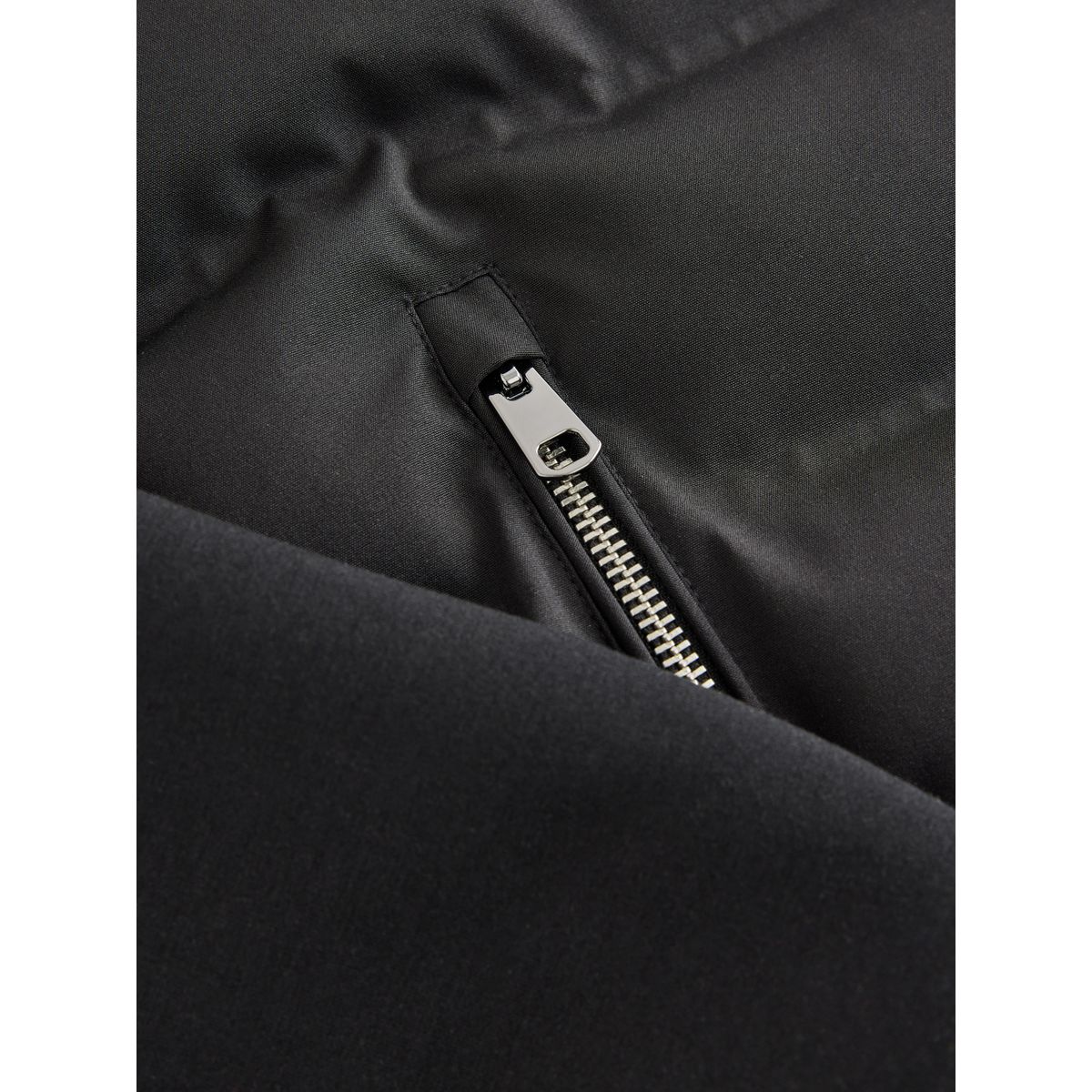 Veste à capuche matelassée hybride noir, NEXT