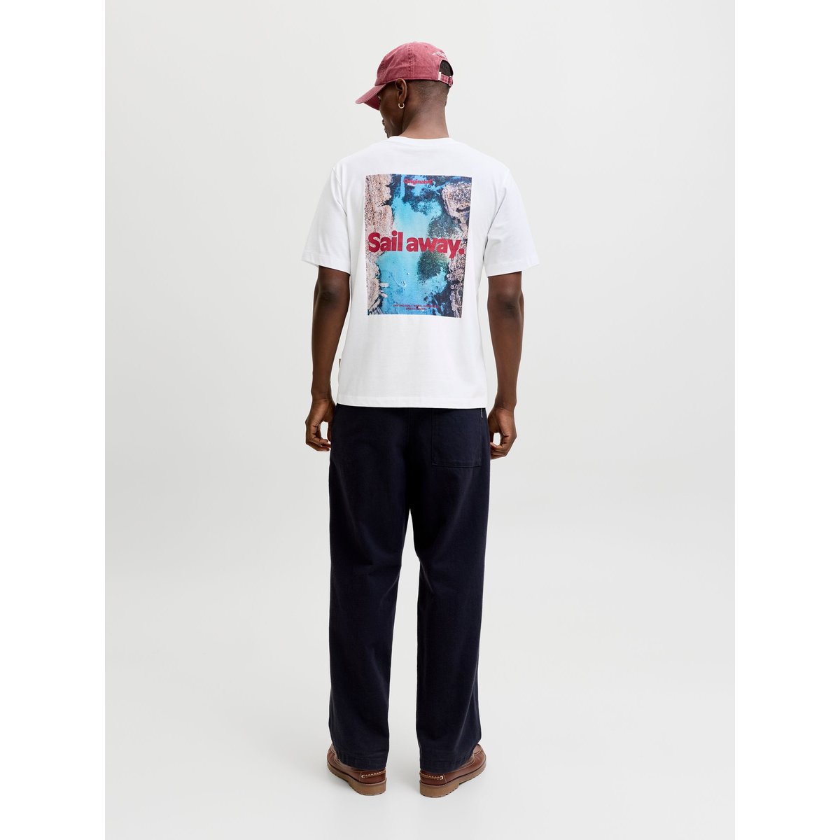 T-Shirt bright white, JACK & JONES