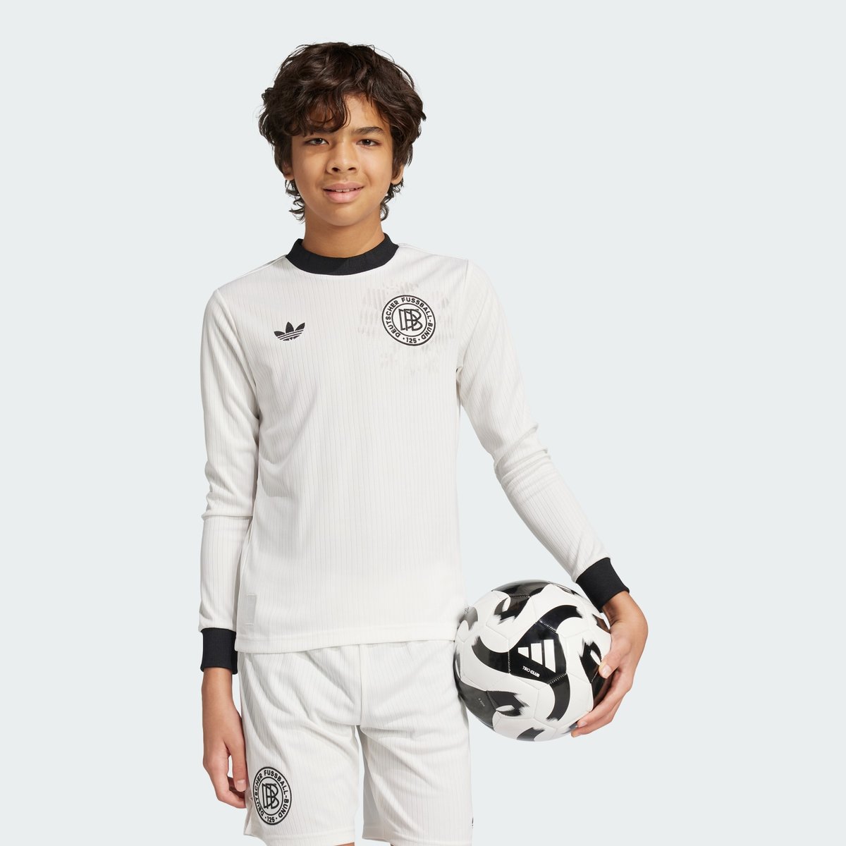 Maillot Germany Anniversary Long Sleeve Maillot Germany Anniversary Long Sleeve cloud white / black, adidas Performance