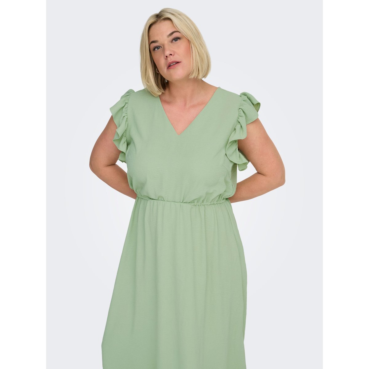 Robe laurel green, ONLY CARMAKOMA