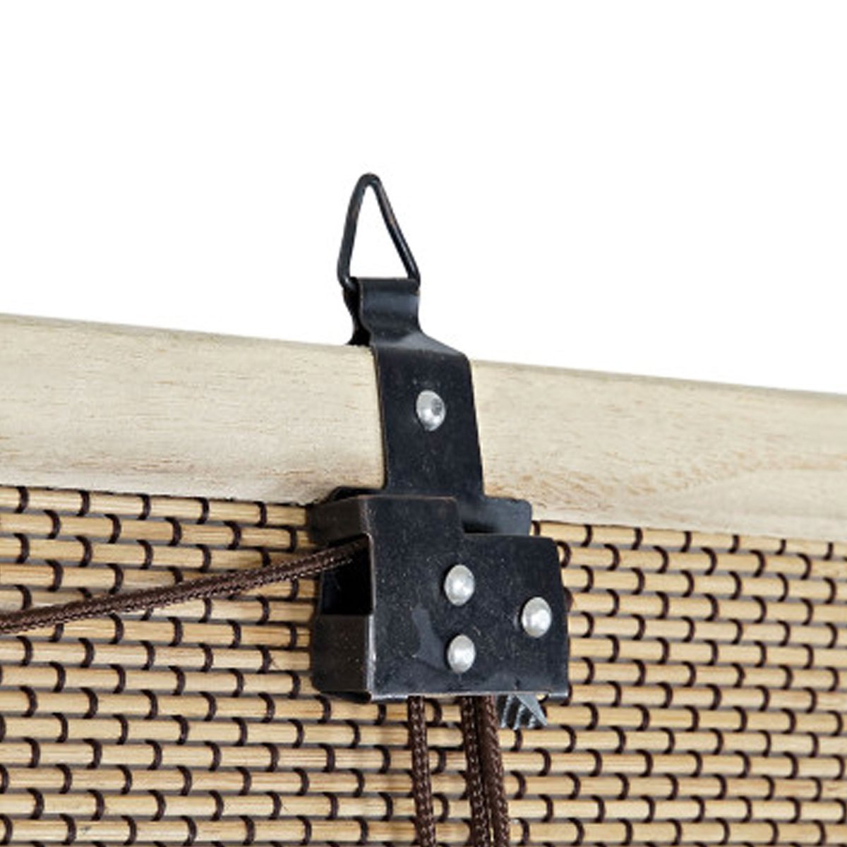 Store enrouleur pour intérieur en bambou 60x3x175cm bois, WADIGA