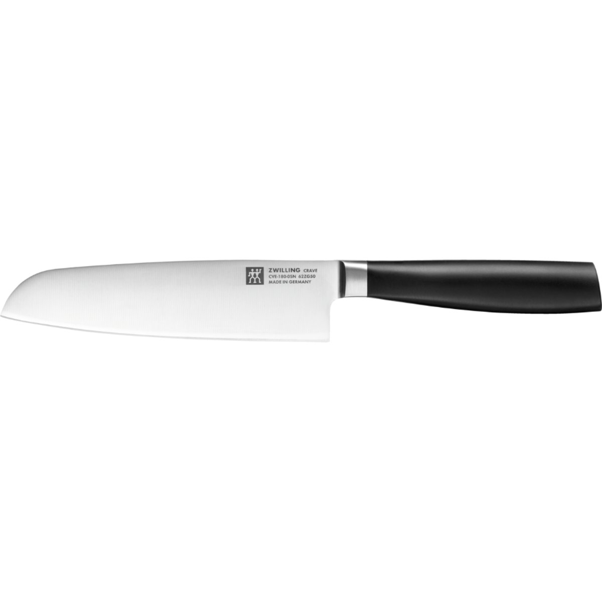 ZWILLING CRAVE Santoku 18 cm, lame lisse, acier inoxydable no-color, ZWILLING