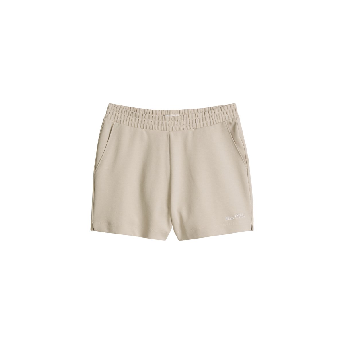 MOP Club '67 Sweat Short en mélange de coton organique gris, MARC O'POLO