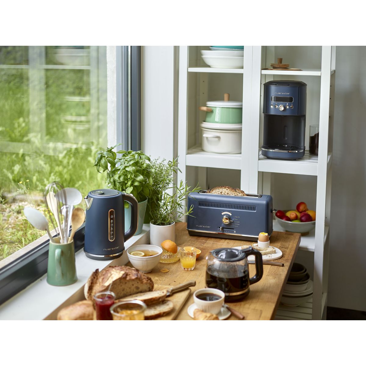 Cafetière filtre BCF578 couleur unique, RIVIERA & BAR