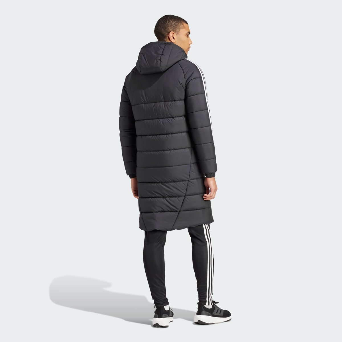 Manteau long Tiro 24 black / white, adidas Performance