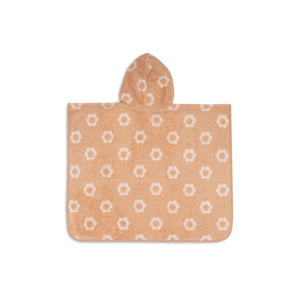 Poncho de bain en éponge rose flower, JOLLEIN