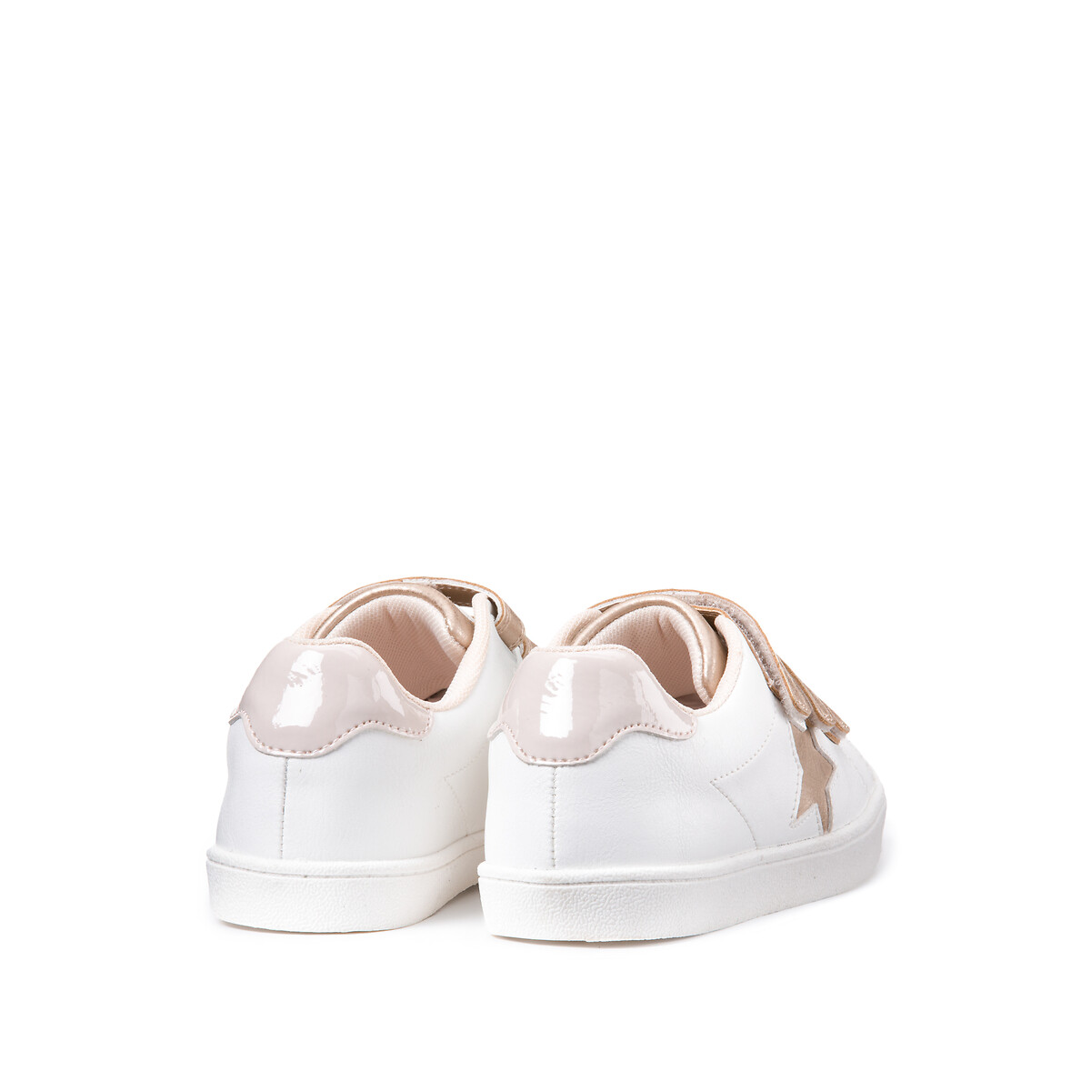 Baskets basses à scratchs, détail étoile blanc, LA REDOUTE COLLECTIONS