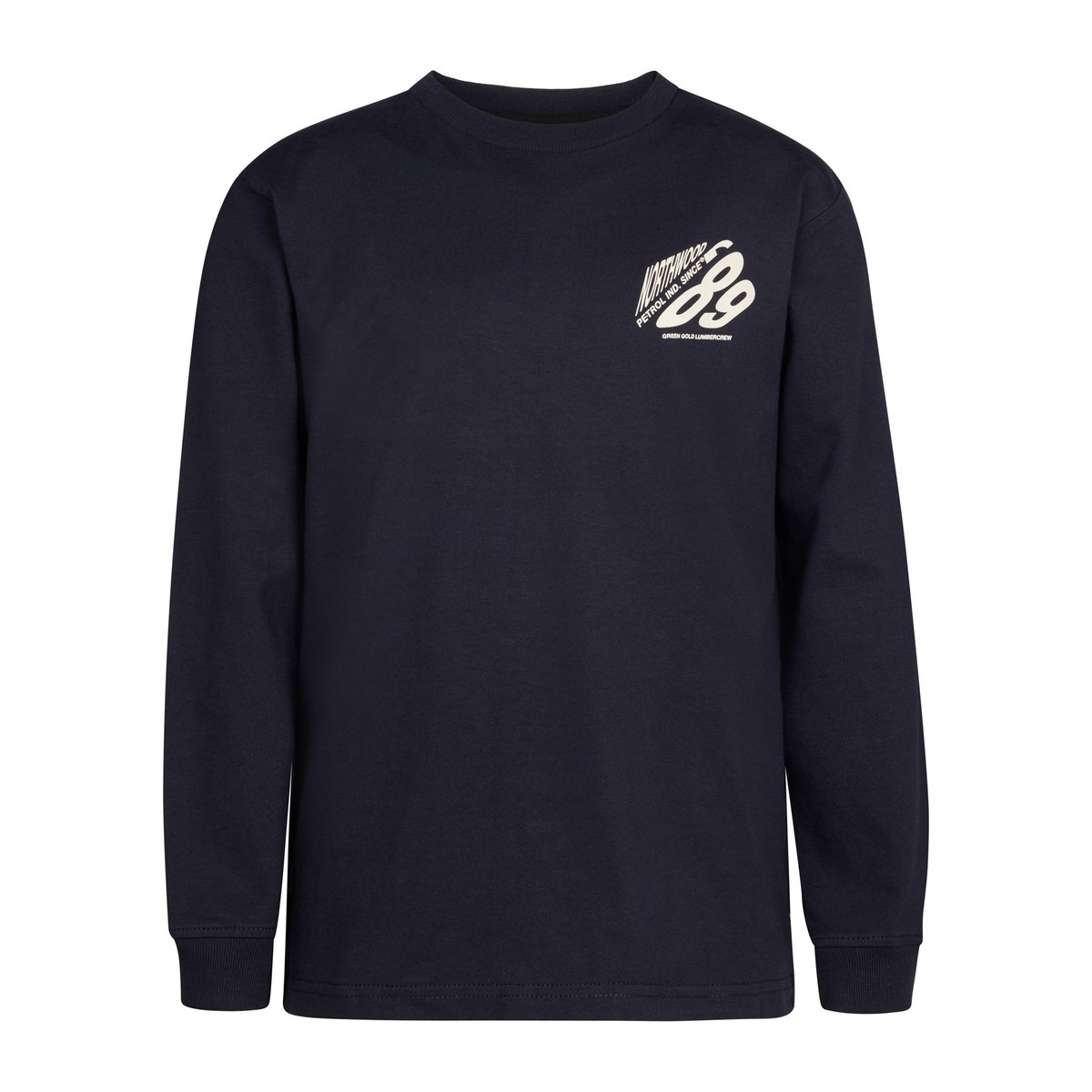 T-shirt graphique mammouth bleu royal navy, PETROL INDUSTRIES