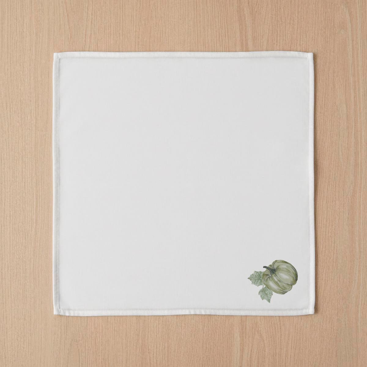 Lot de 4 serviettes en coton 100% Pumkin multicolore, NAF NAF HOME