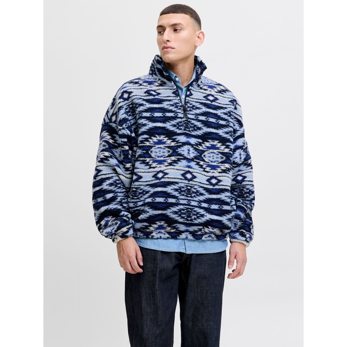 Sweat-Shirt En Polaire sky captain, JACK & JONES