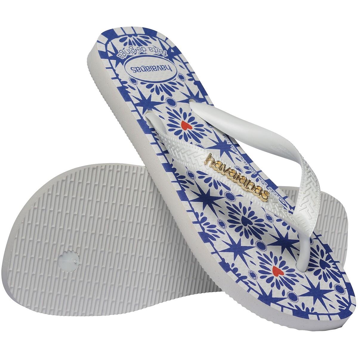 Infradito HAV TOP SAO LUIS bianco/blu, HAVAIANAS