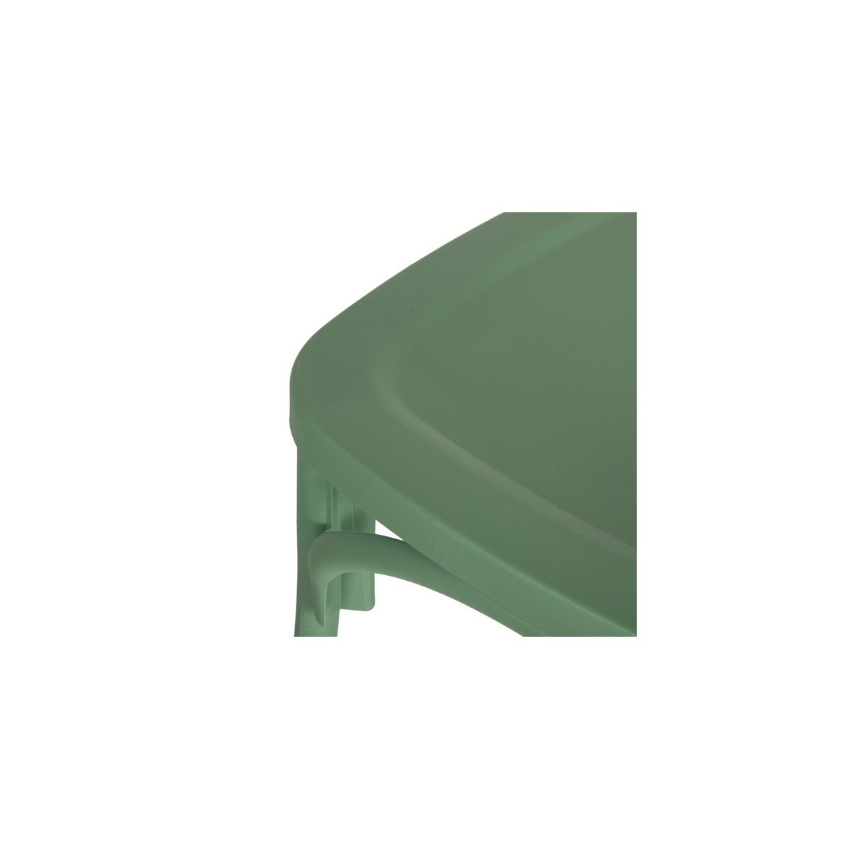 Chaise Esprit Bistrot en Polypropylène Vert vert, WADIGA