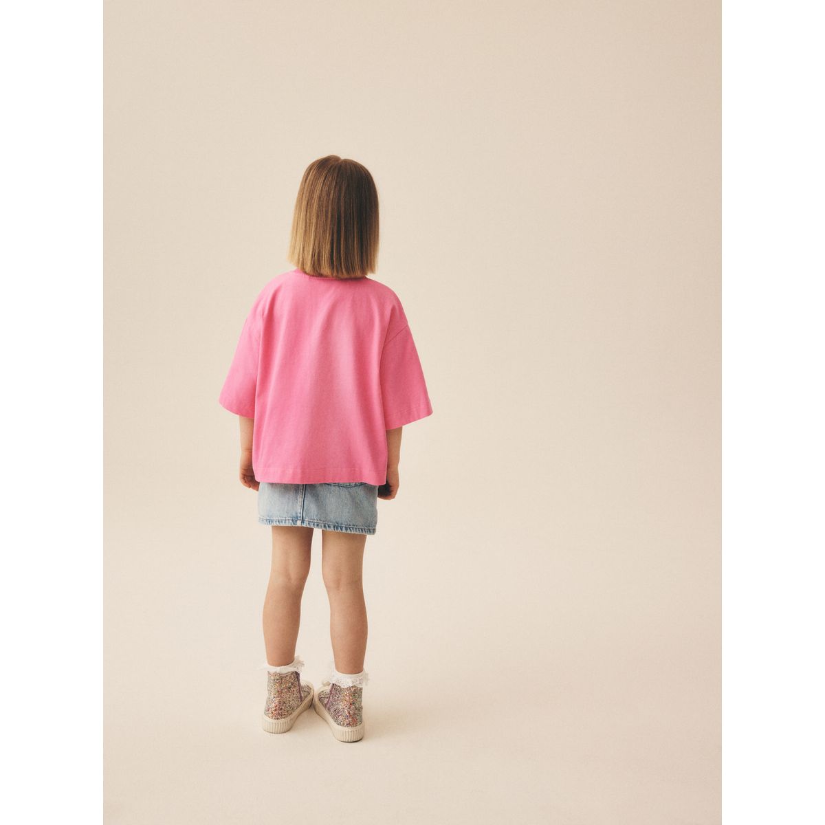 T-shirt orné de sequins pink disco, NEXT