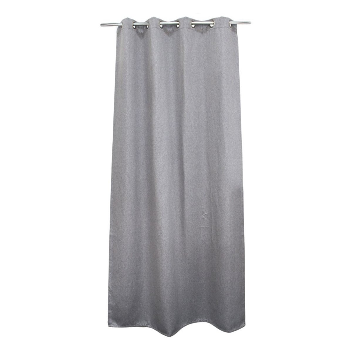 Rideau occultant 140x240cm gris, ORNAMI