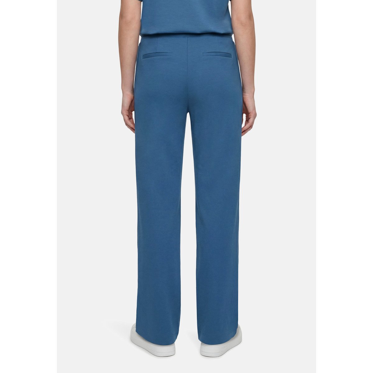 Pantalon à enfiler à poches extérieures blue horizon, BETTY BARCLAY