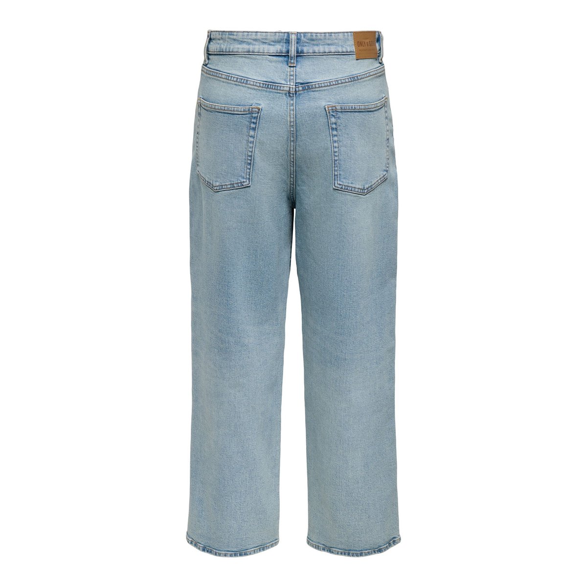 Jean À Jambe Large medium blue denim 1, ONLY & SONS