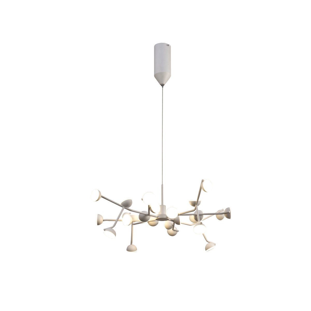 Suspension en métal design, D.66 , ADN blanc, MANTRA