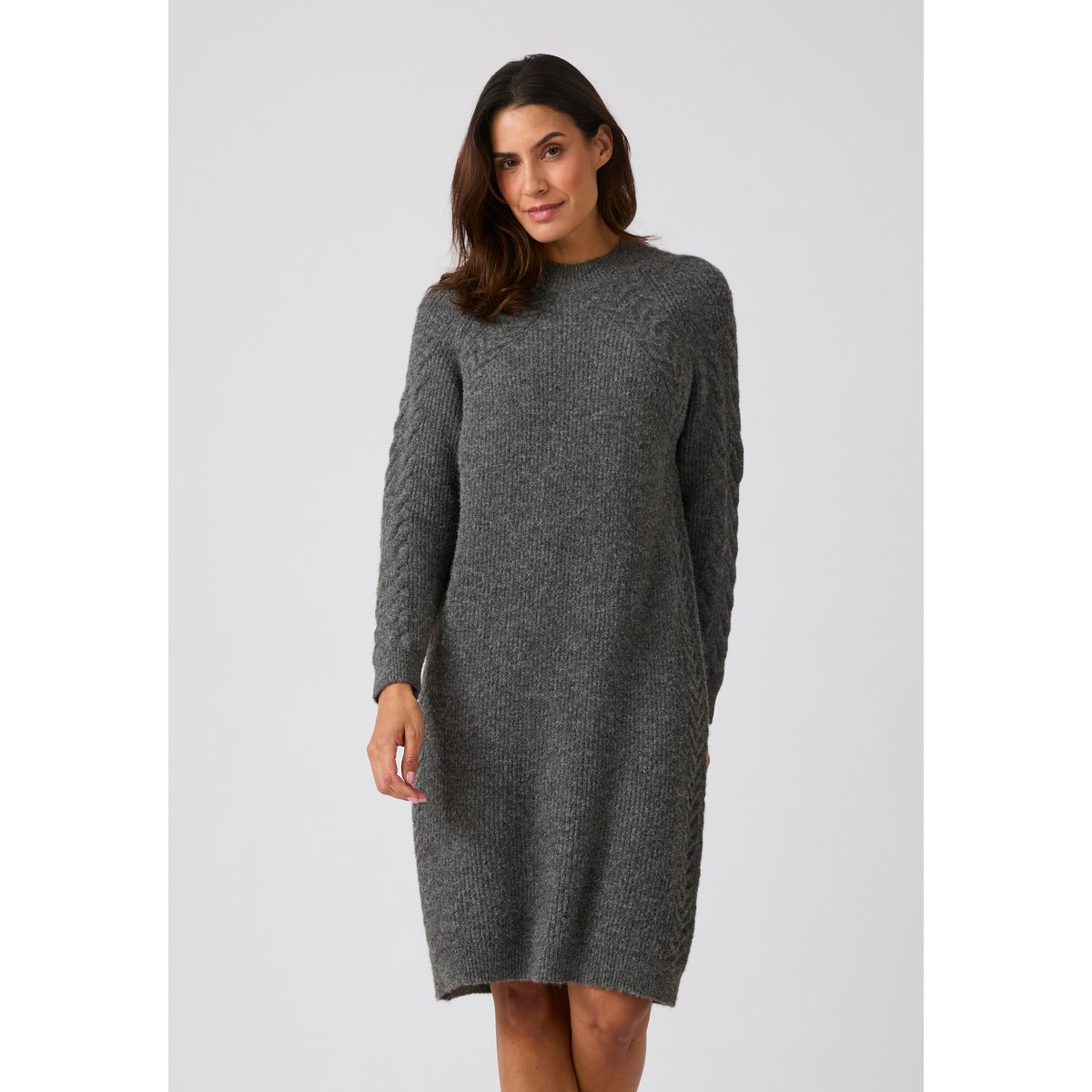 Robe-pull Thermolactyl gris chiné, DAMART