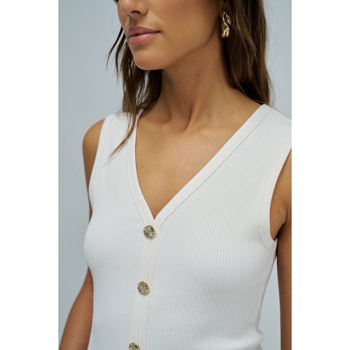 TOP CÔTELÉ marron, SALSA JEANS