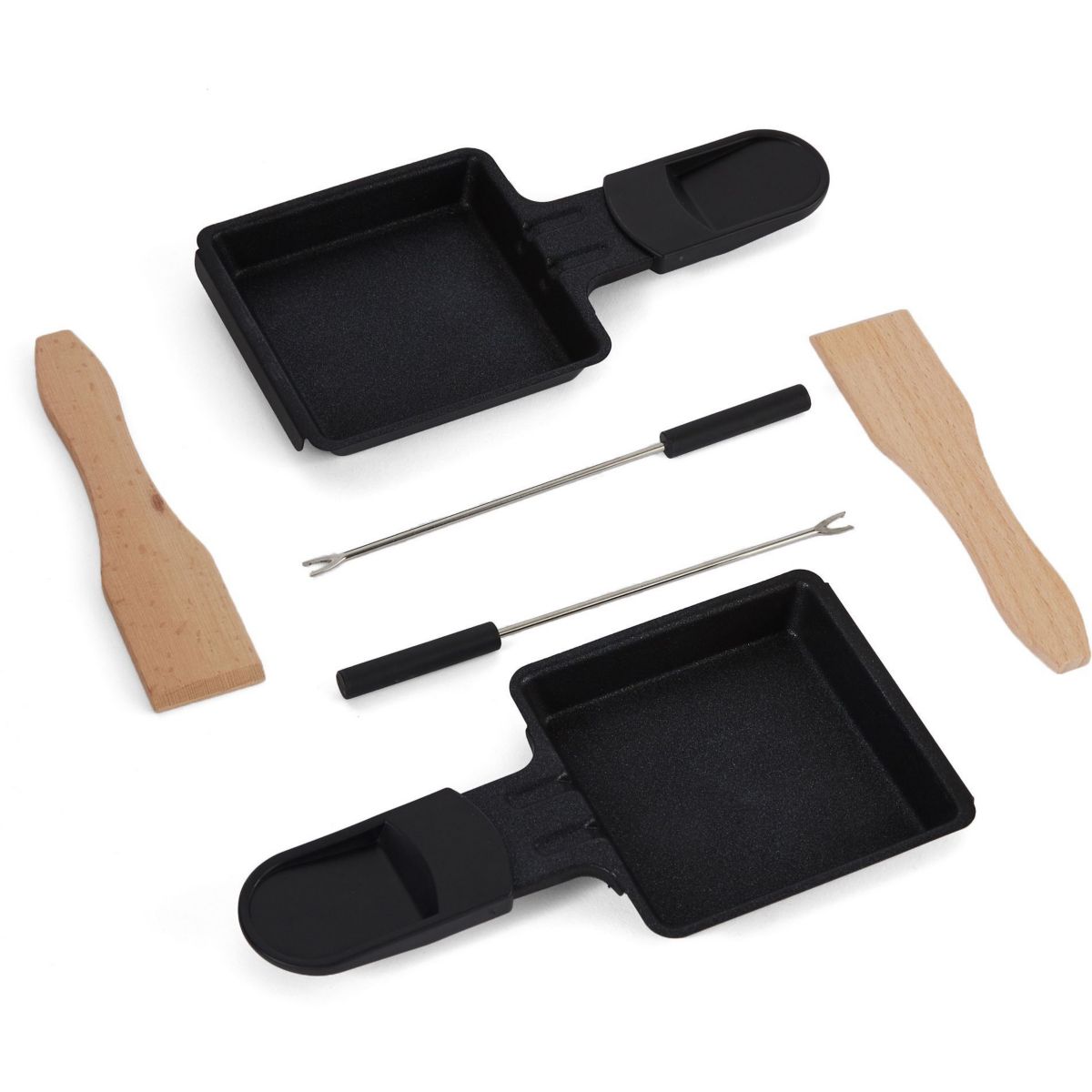 Raclette Duo Multiplug noir, MIOGO