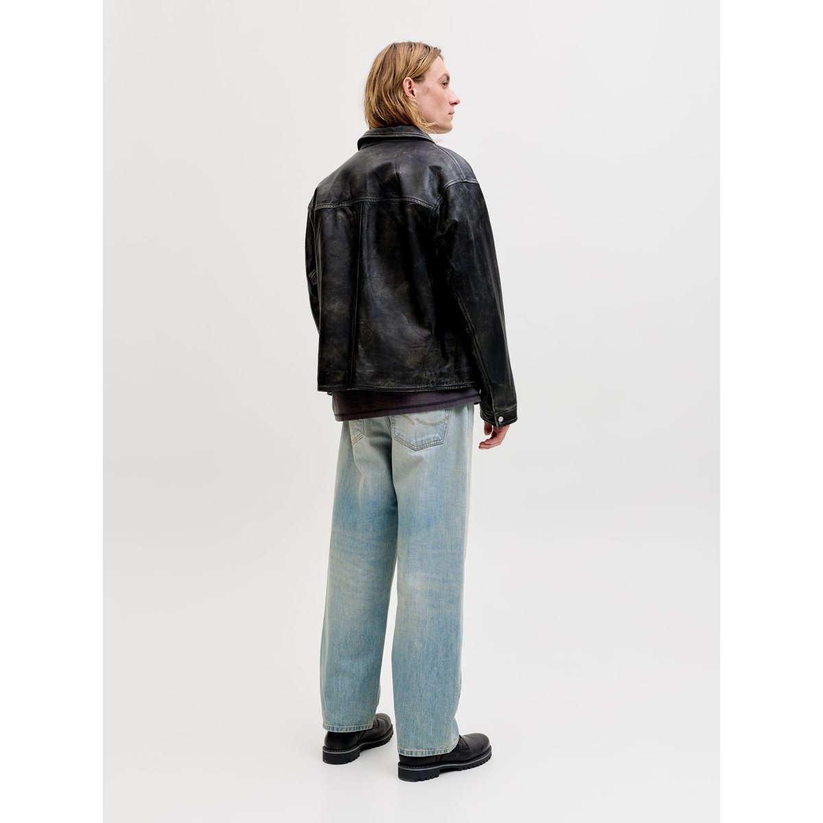 Jean Baggy Fit blue denim, JACK & JONES