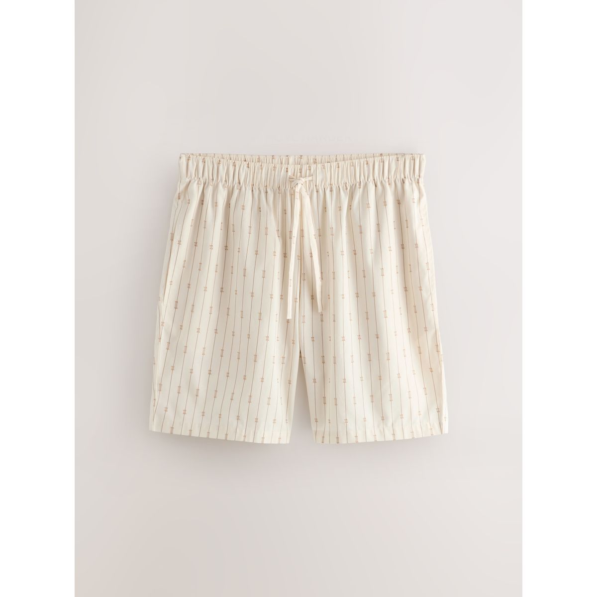 Short de pyjama tissé à rayures, lot 2 vert/écru, NEXT