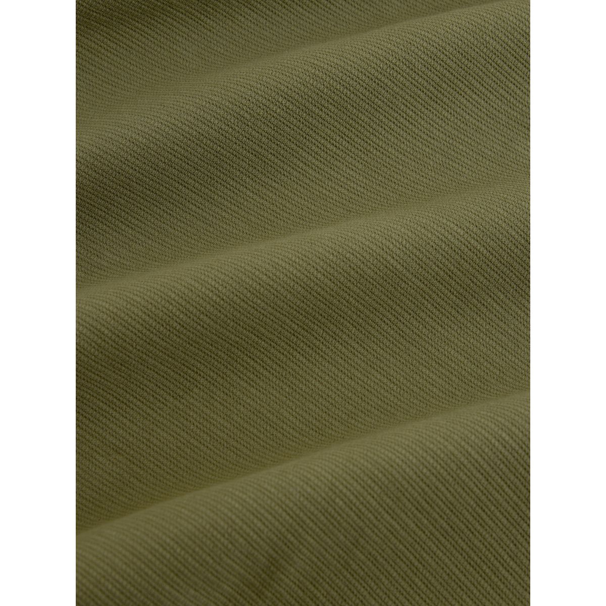 Polo standard habillé texturé vert kaki, NEXT