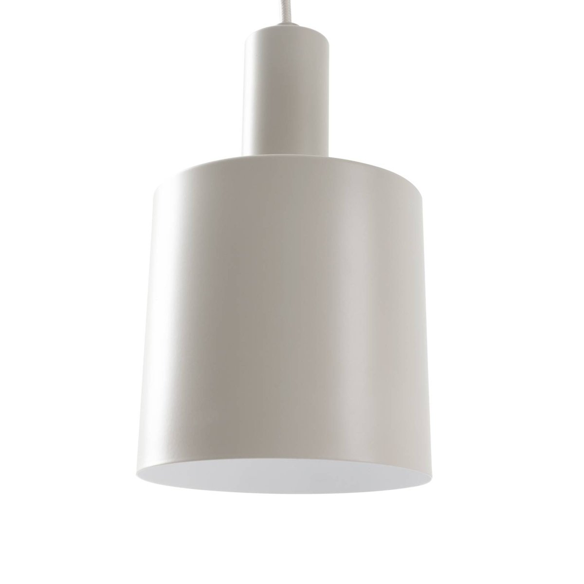 Suspension en métal moderne, Ovelia beige, LINDBY